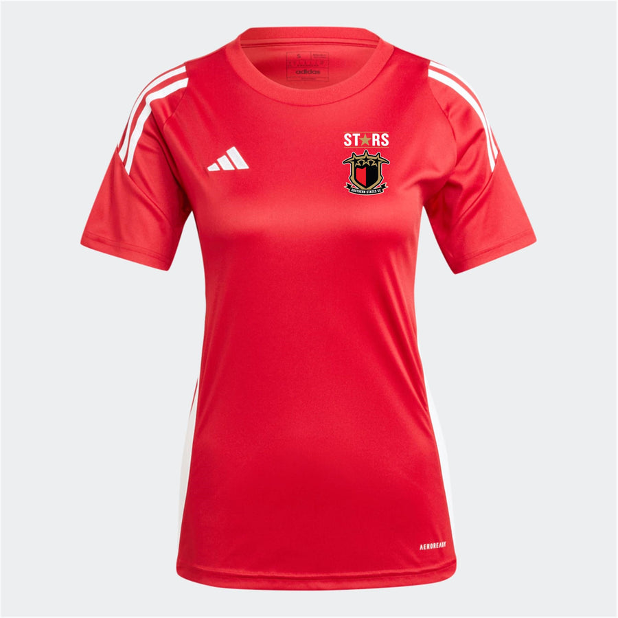 adidas Southern States Women's Tiro 24 Jersey - Red/White Southern States 2024-2026   - Third Coast Soccer