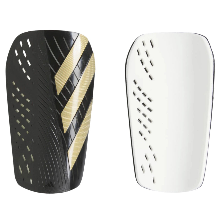 adidas Tiro Club Shin Guard - Black/Gold Adult Shinguards   - Third Coast Soccer