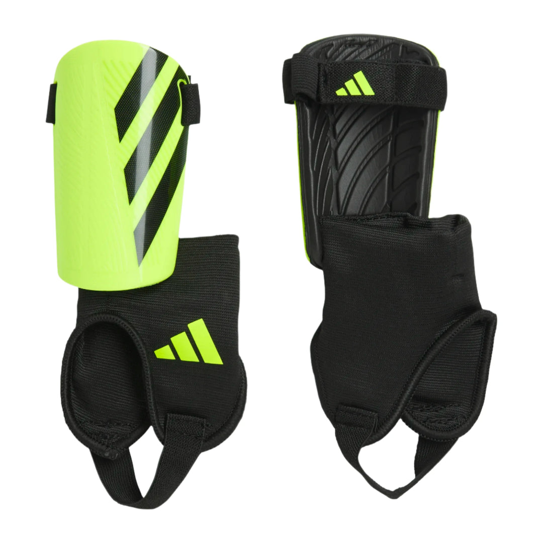 adidas Junior Tiro Match Shinguard - Lucid Lemon/Black Youth Shinguards   - Third Coast Soccer