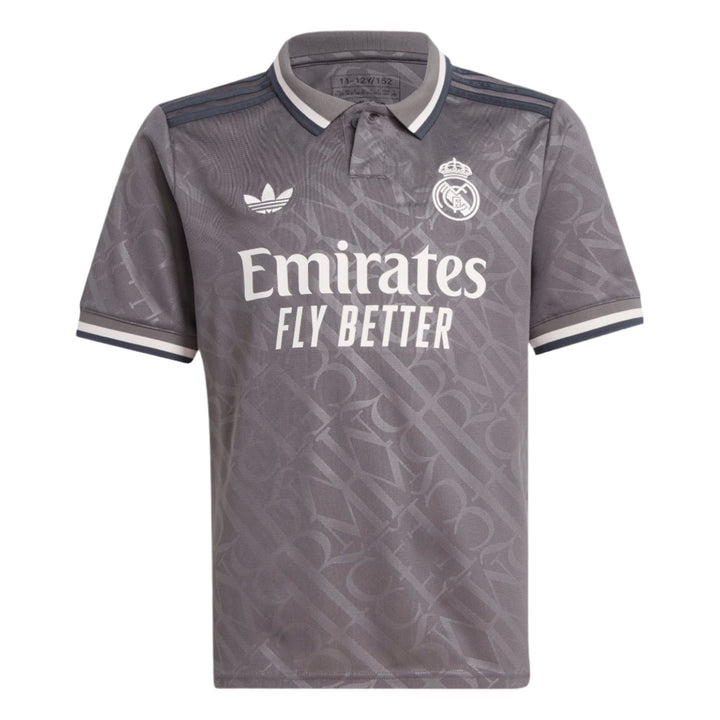 adidas Real Madrid Youth Third Jersey 24/25 Club Replica   - Third Coast Soccer