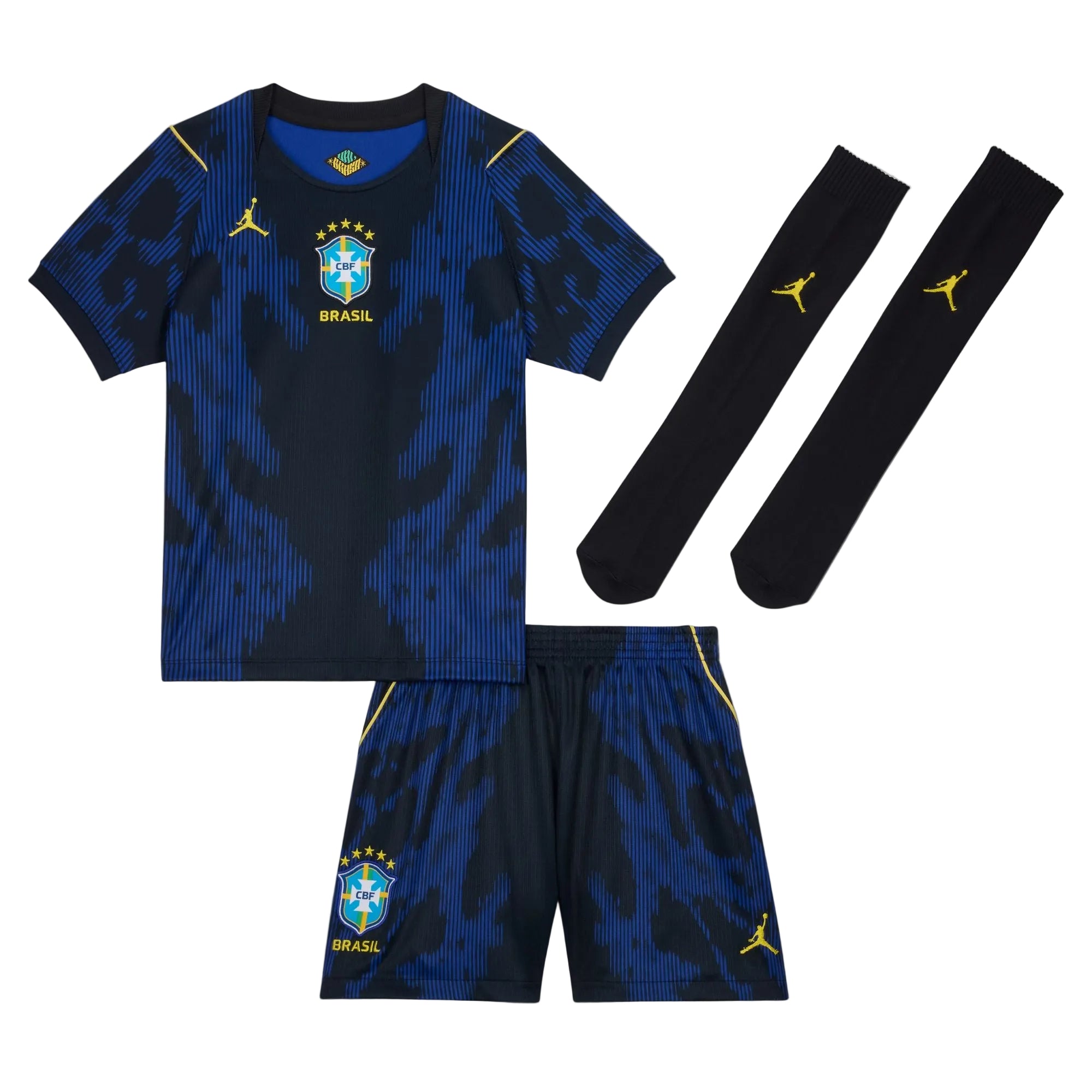 Nike Youth CBF Brazil Away 3-Piece Little Kids Kit 2026 – Third