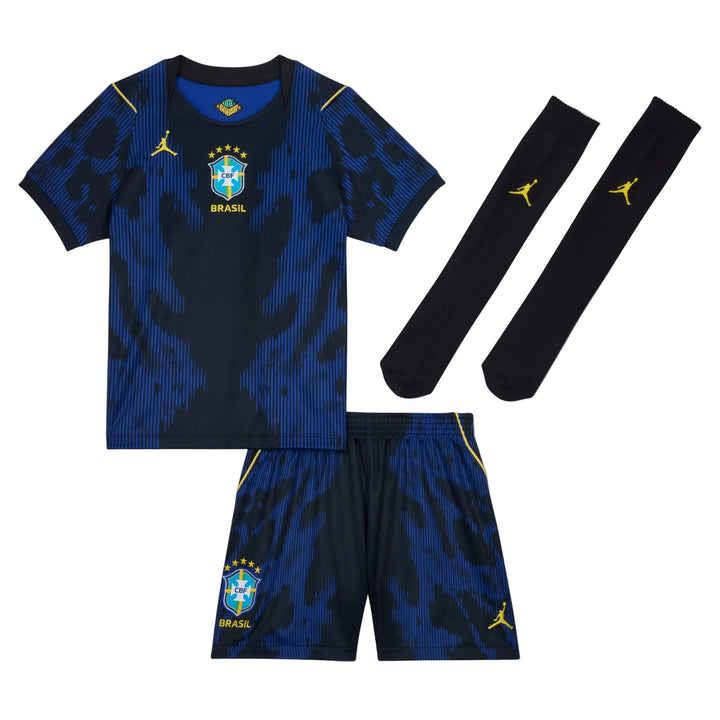 Nike Youth CBF Brazil Away 3-Piece Kit 2026