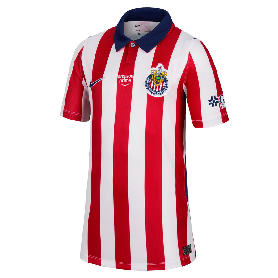Nike Big Kids C.D. Guadalajara Home Jersey 26/27 Club Replica - Third Coast Soccer