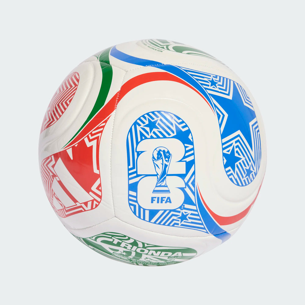 adidas World Cup 2026 Club Ball - White/Red/Blue Balls - Third Coast Soccer