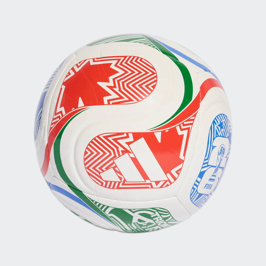 adidas World Cup 2026 Club Ball - White/Red/Blue Balls - Third Coast Soccer