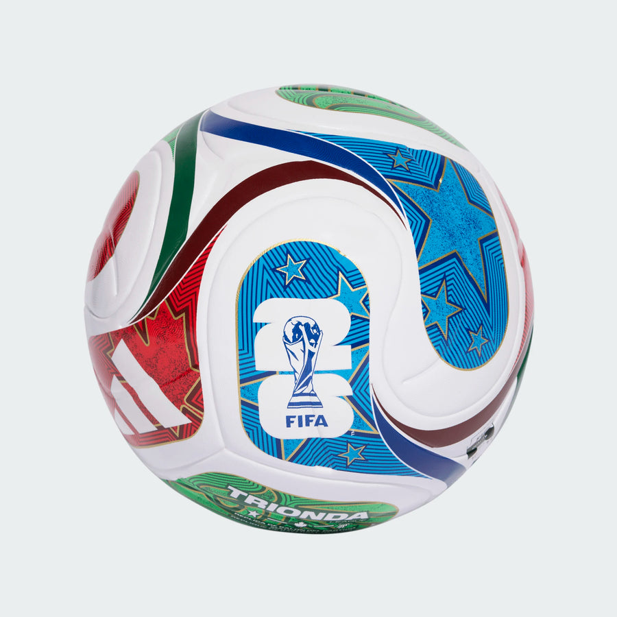 adidas World Cup 2026 League Ball - White/Royal/Red Balls White/Solar Blue/Power Red 4 - Third Coast Soccer