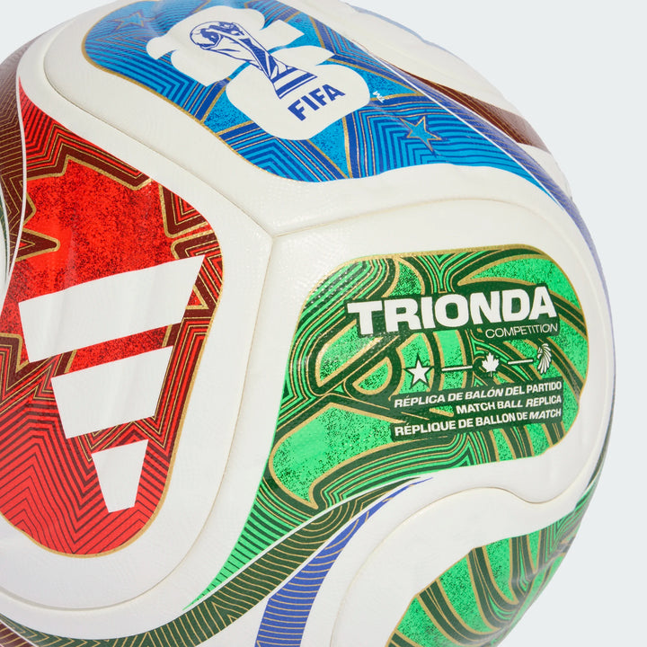 adidas World Cup 2026 Competition Ball - White/Blue/Red Balls - Third Coast Soccer