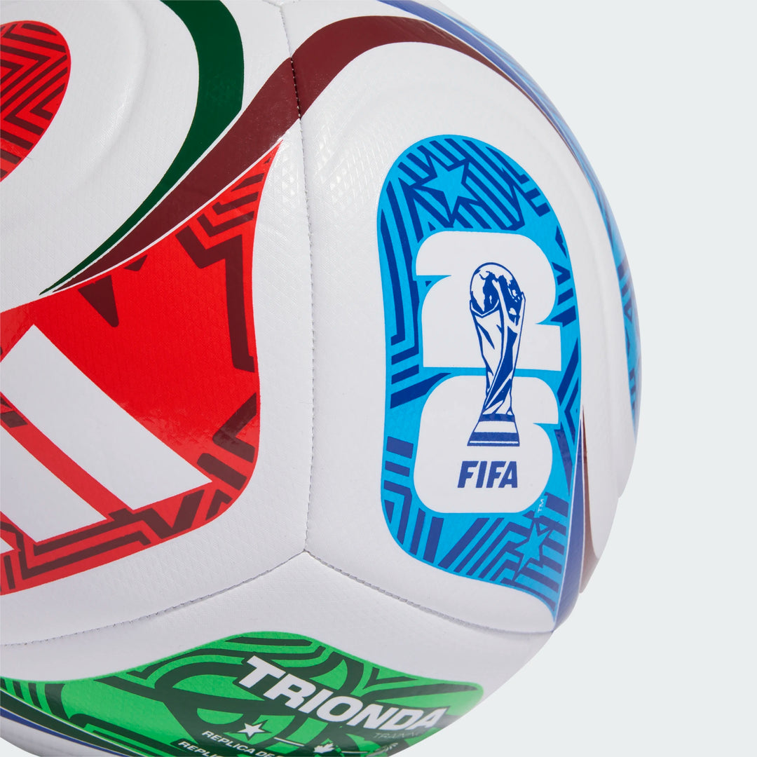 adidas World Cup 2026 Training Ball - White/Royal/Red Balls - Third Coast Soccer