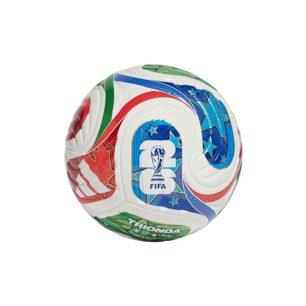 adidas World Cup 2026 Mini Ball - White/Royal/Red Balls White/Solar Blue/Power Red 1 - Third Coast Soccer