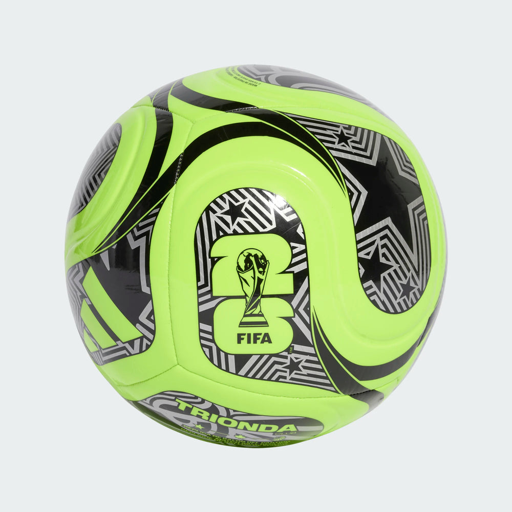 adidas World Cup 2026 Club Ball - Lucid Lemon/Black/Silver Balls Lucid Lemon/Black 3 - Third Coast Soccer