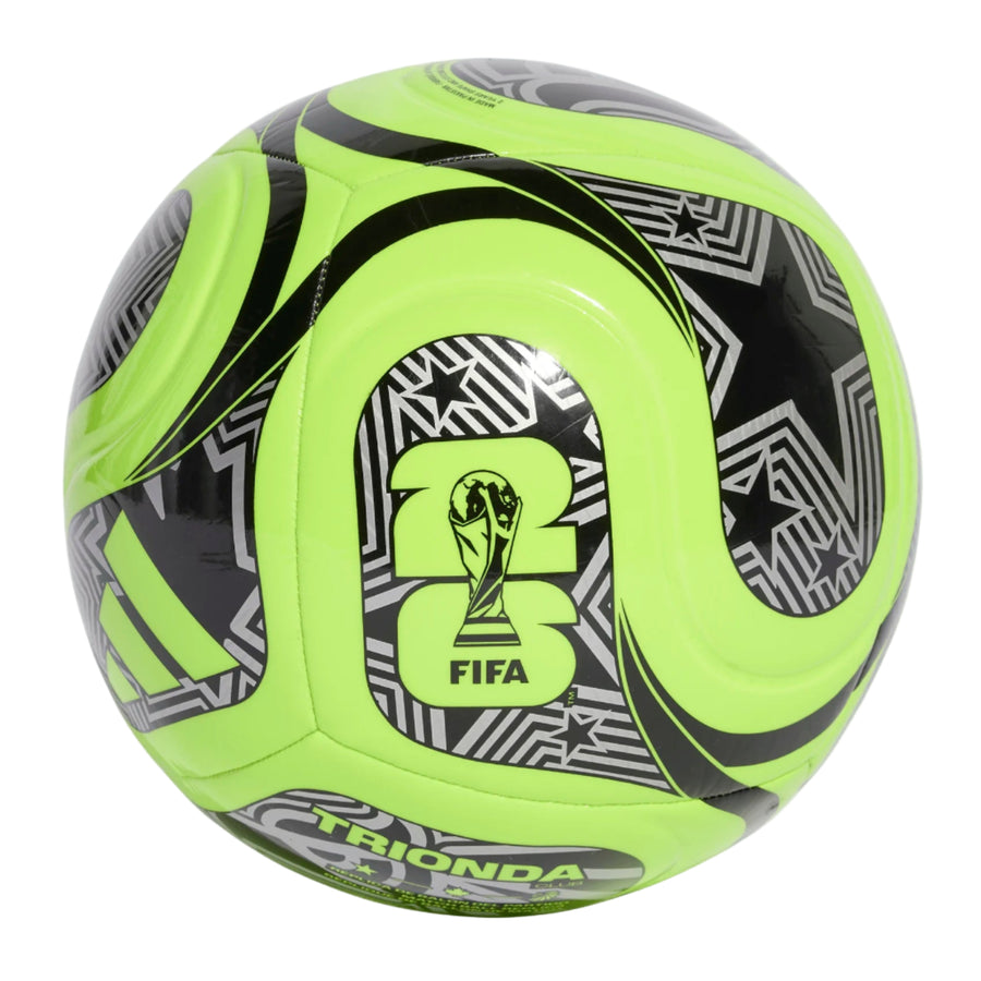 adidas World Cup 2026 Club Ball - Lucid Lemon/Black/Silver Balls Lucid Lemon/Black 3 - Third Coast Soccer