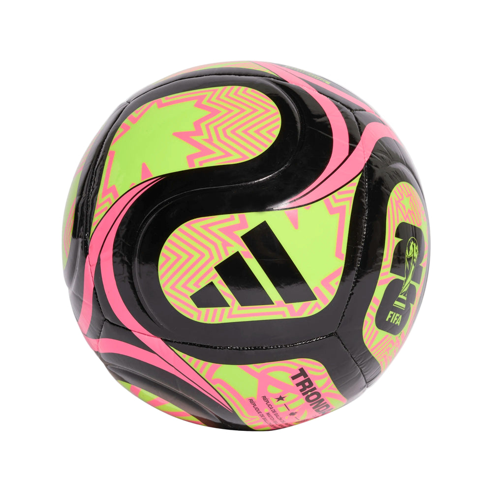 adidas World Cup 2026 Club Ball - Black/Lucid Lemon/Pink Balls - Third Coast Soccer