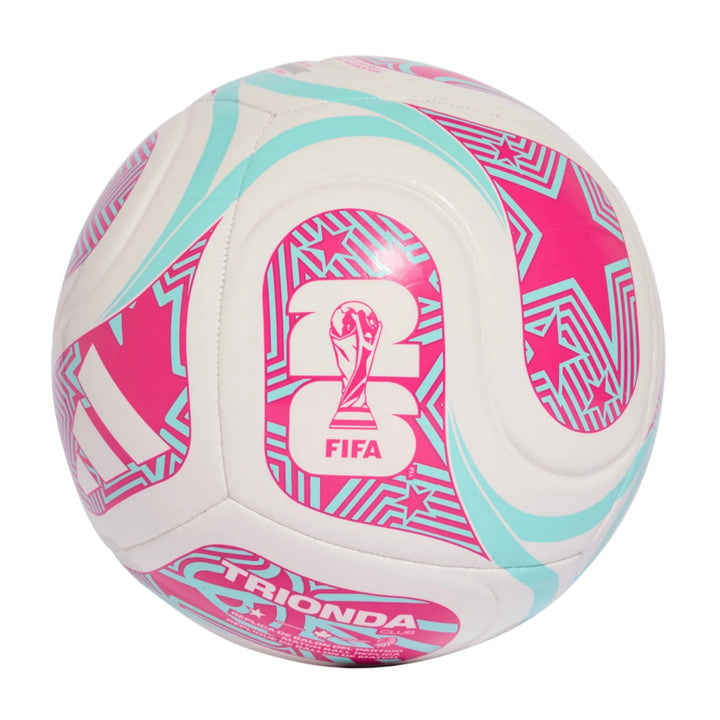 adidas World Cup 2026 Club Ball - White/Aqua/Pink Balls - Third Coast Soccer