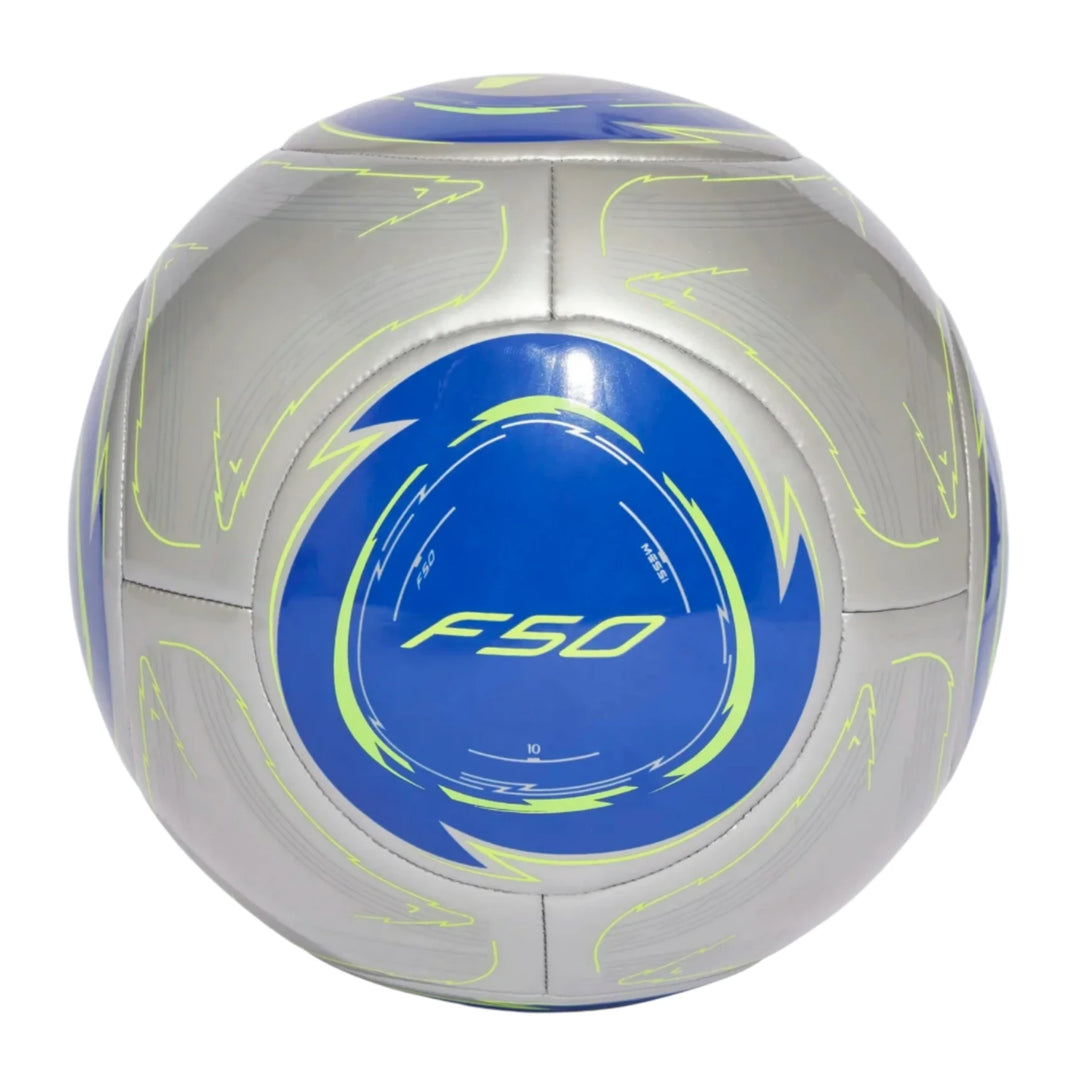 adidas Messi F50 Club Ball - Silver/Blue/Yellow Balls - Third Coast Soccer