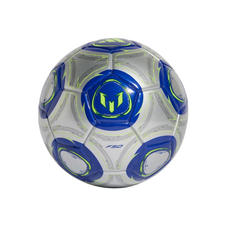 adidas F50 Messi Mini Ball - Silver/Blue/Yellow Balls - Third Coast Soccer