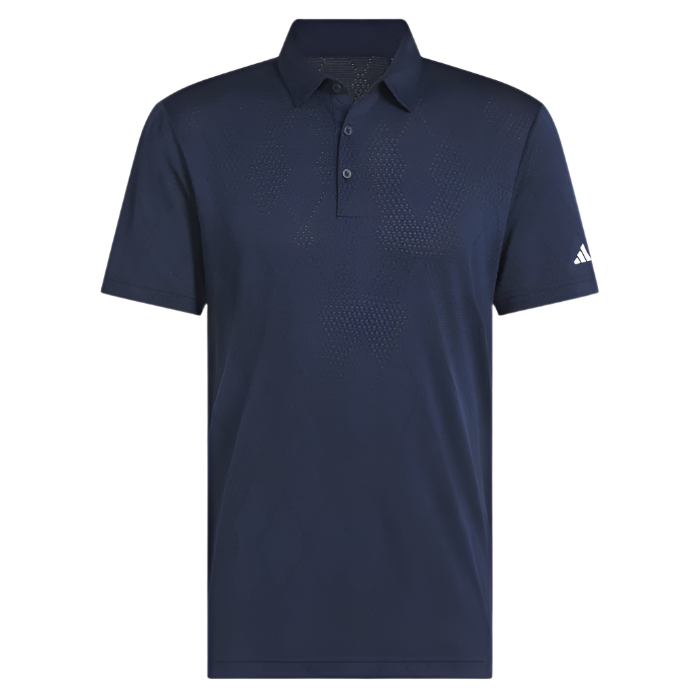 adidas Ultimate360 Micro Texture Polo - Navy Polos - Third Coast Soccer