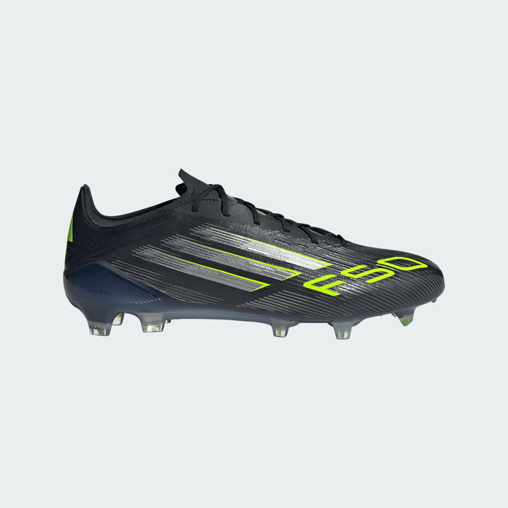 adidas F50 Elite FG - Black/Iron Metallic/Lucid Lemon Men's Footwear - Third Coast Soccer