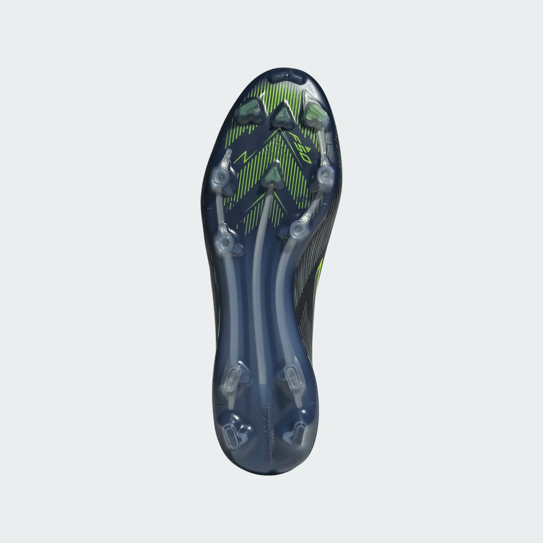 adidas F50 Elite FG - Black/Iron Metallic/Lucid Lemon Men's Footwear - Third Coast Soccer