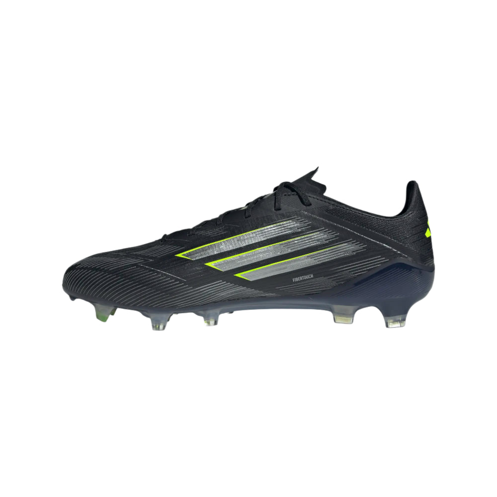 adidas F50 Elite FG - Black/Iron Metallic/Lucid Lemon Men's Footwear - Third Coast Soccer