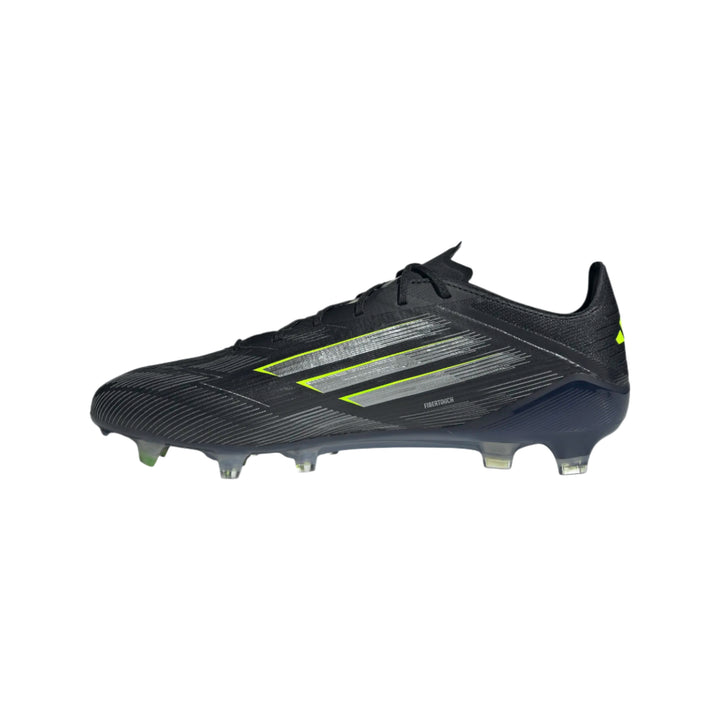 adidas F50 Elite FG - Black/Iron Metallic/Lucid Lemon Men's Footwear - Third Coast Soccer