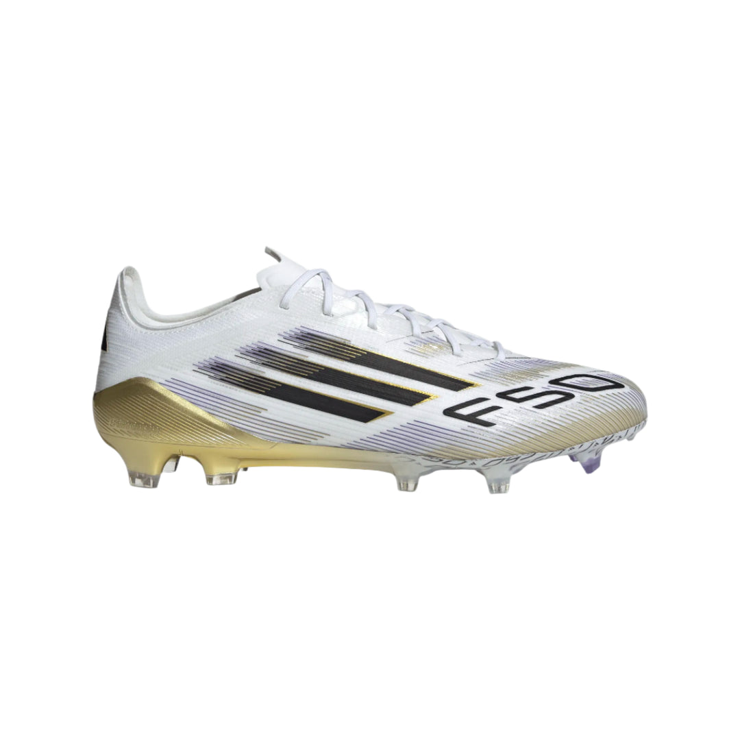 adidas F50 Elite FG - White/Black/Gold Men's Footwear - Third Coast Soccer
