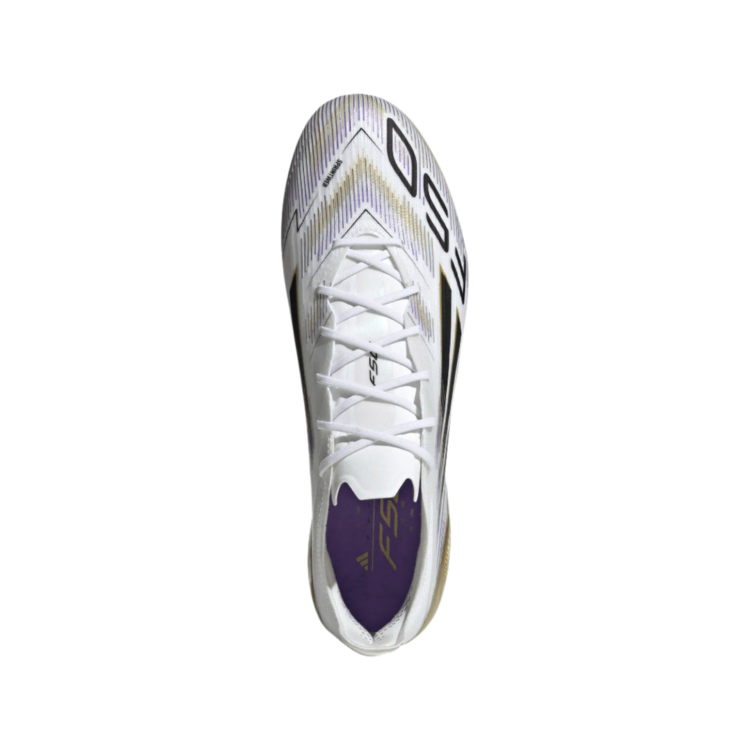 adidas F50 Elite FG - White/Black/Gold Men's Footwear - Third Coast Soccer