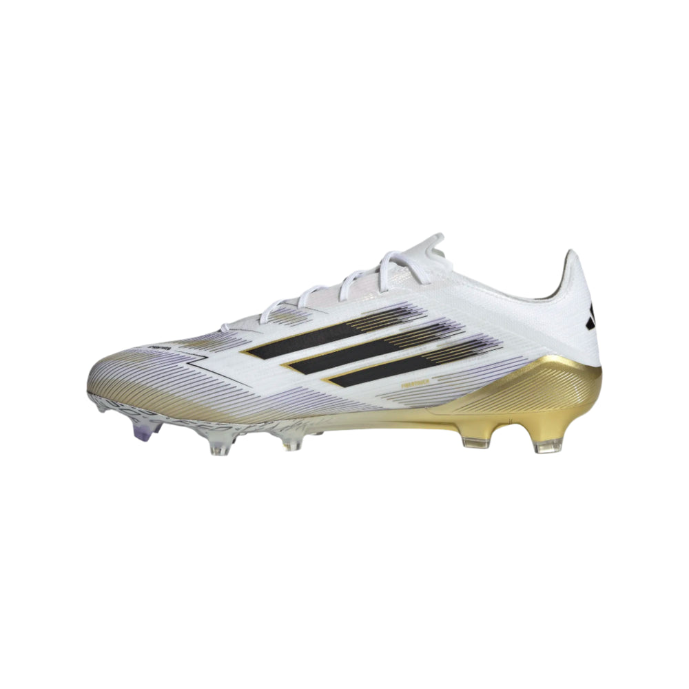 adidas F50 Elite FG - White/Black/Gold Men's Footwear - Third Coast Soccer