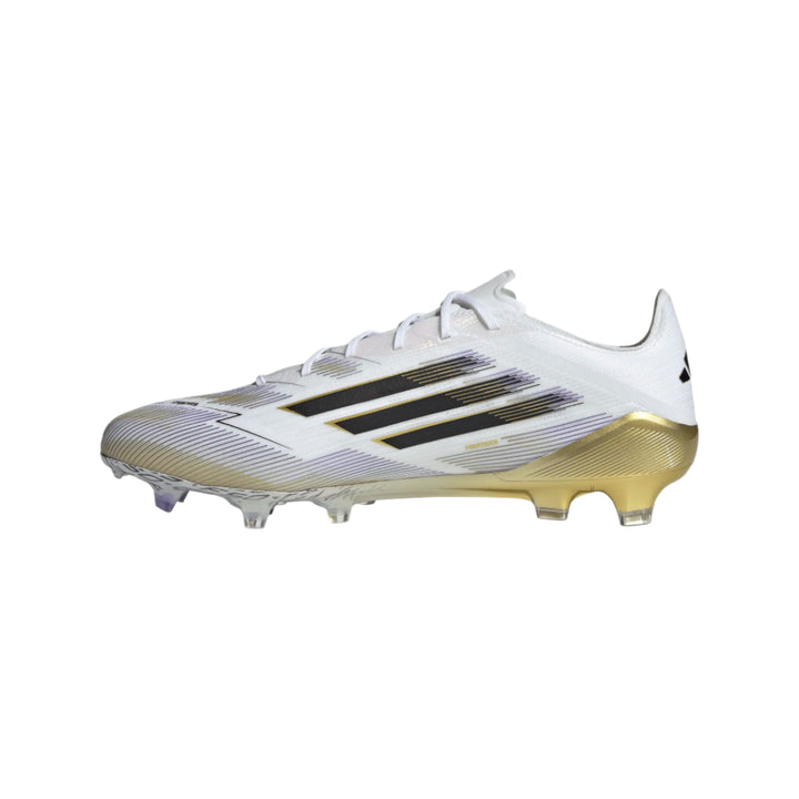 adidas F50 Elite FG - White/Black/Gold Men's Footwear - Third Coast Soccer