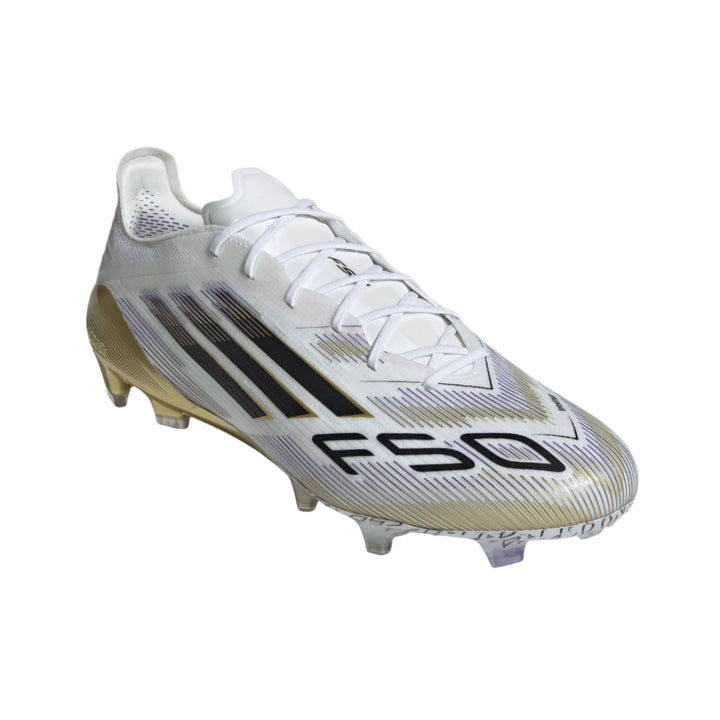 adidas F50 Elite FG - White/Black/Gold Men's Footwear - Third Coast Soccer