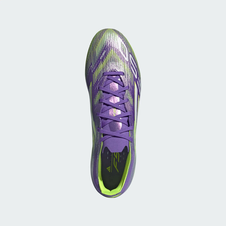 adidas F50 Pro FG - Purple/Feather White/Lucid Lemon Men's Footwear - Third Coast Soccer