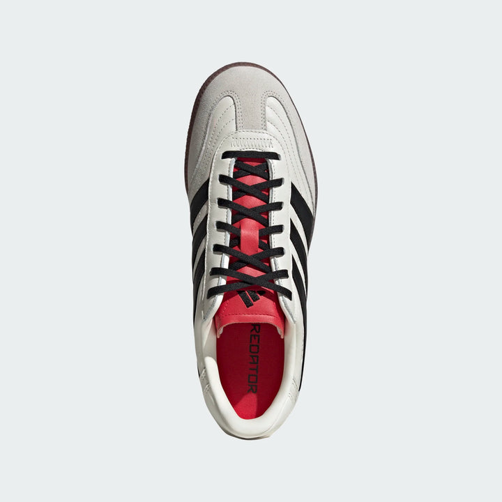 adidas Predator Freestyle - White/Black/Red Mens Indoor - Third Coast Soccer