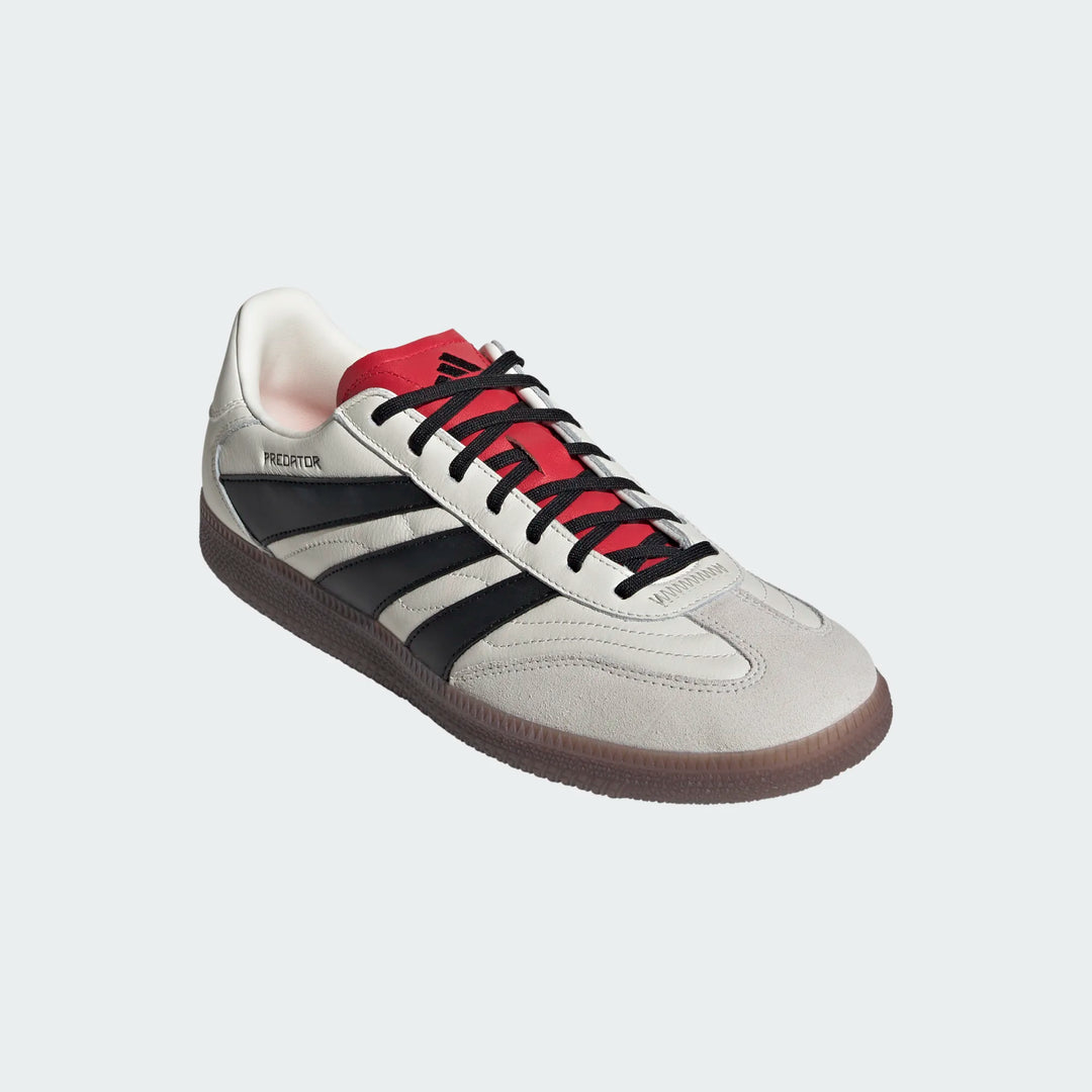 adidas Predator Freestyle - White/Black/Red Mens Indoor - Third Coast Soccer