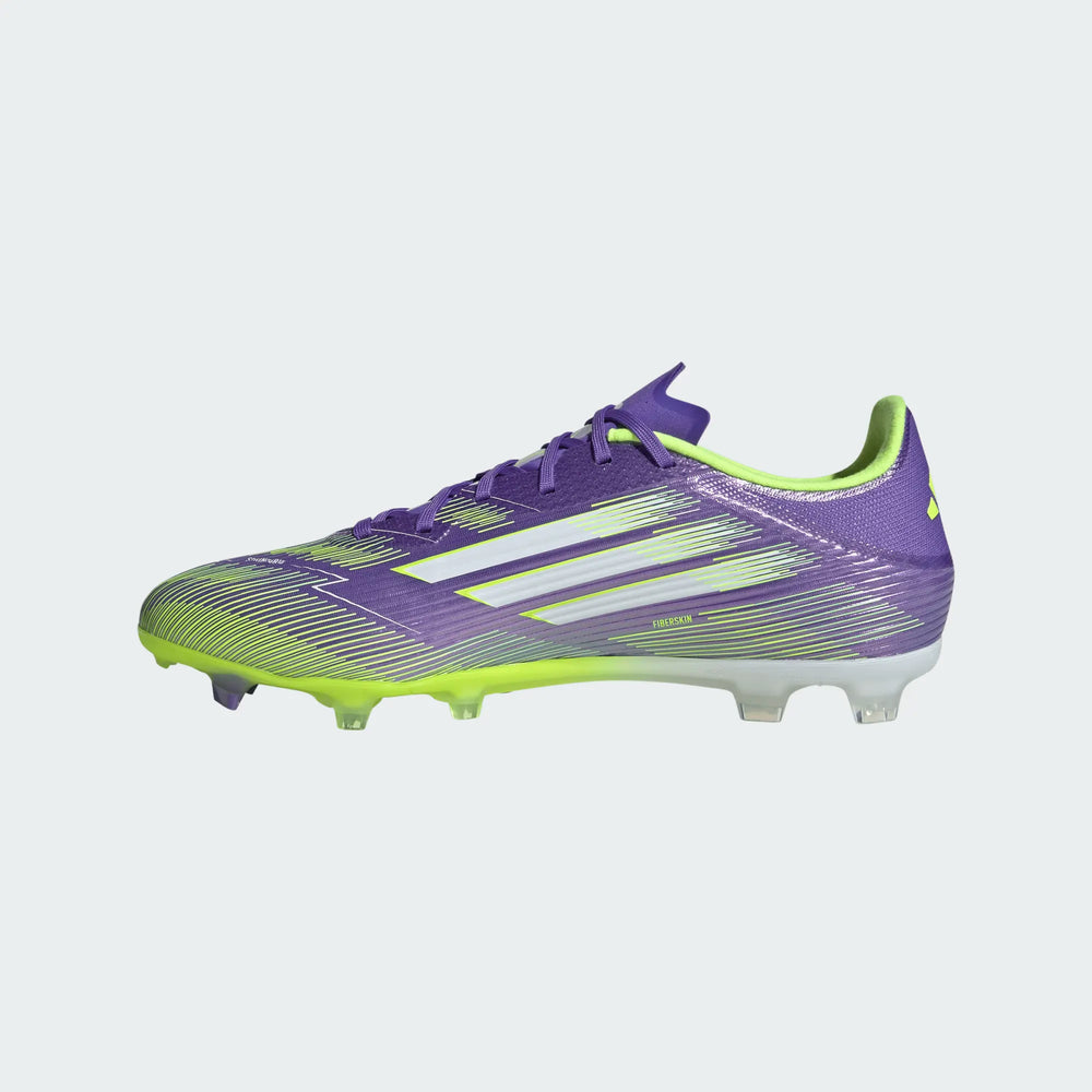 adidas F50 League FG/MG - White/Lucid Lemon Men's Footwear - Third Coast Soccer