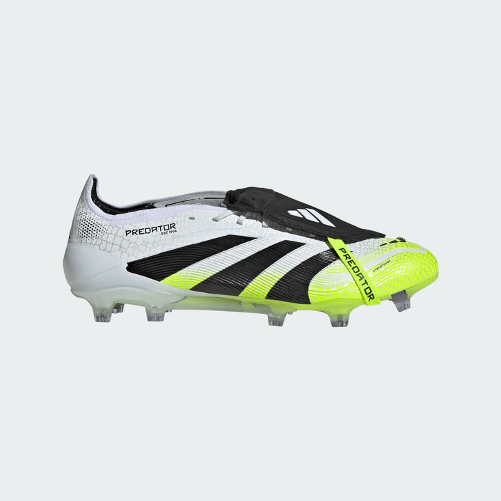 adidas Predator Elite FT FG - White/Black/Lucid Lemon Men's Footwear - Third Coast Soccer
