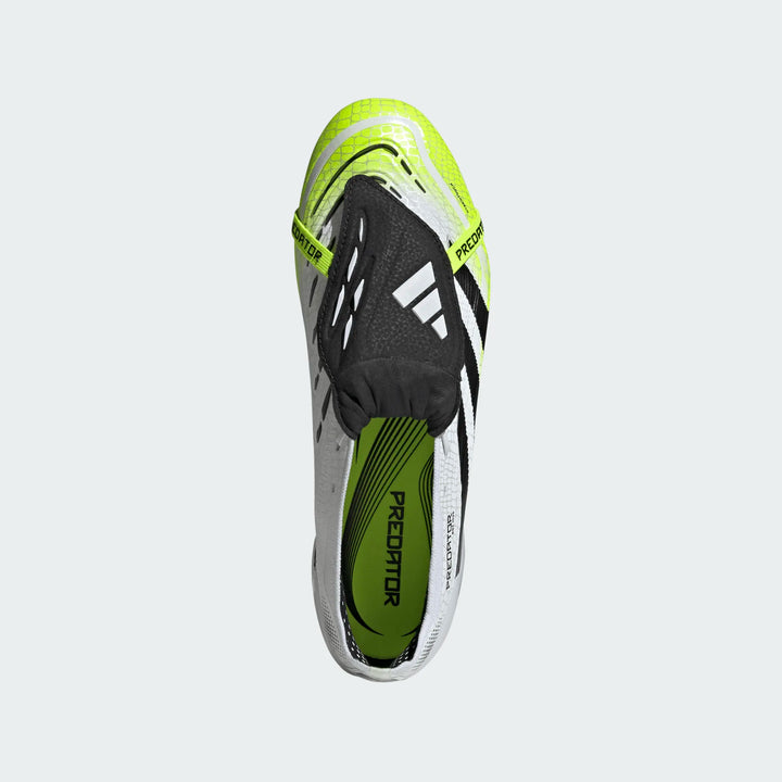 adidas Predator Elite FT FG - White/Black/Lucid Lemon Men's Footwear - Third Coast Soccer
