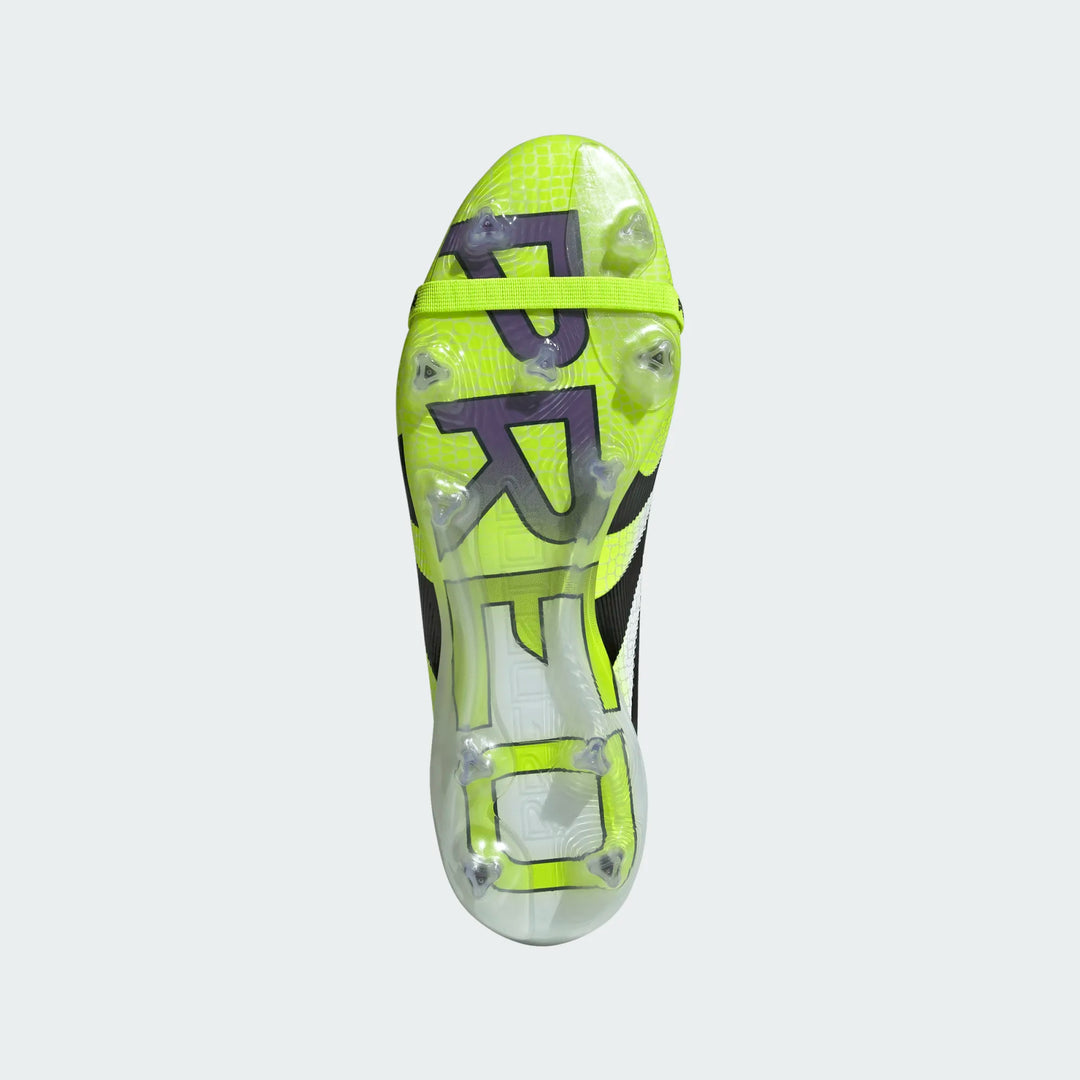 adidas Predator Elite FT FG - White/Black/Lucid Lemon Men's Footwear - Third Coast Soccer