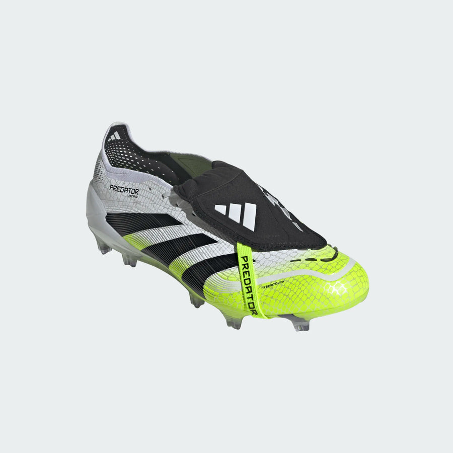 adidas Predator Elite FT FG - White/Black/Lucid Lemon Men's Footwear - Third Coast Soccer