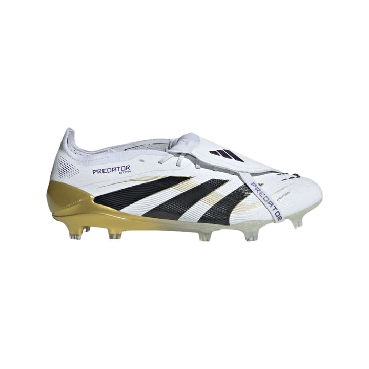 adidas Predator Elite FT FG - White/Black/Gold Men's Footwear - Third Coast Soccer