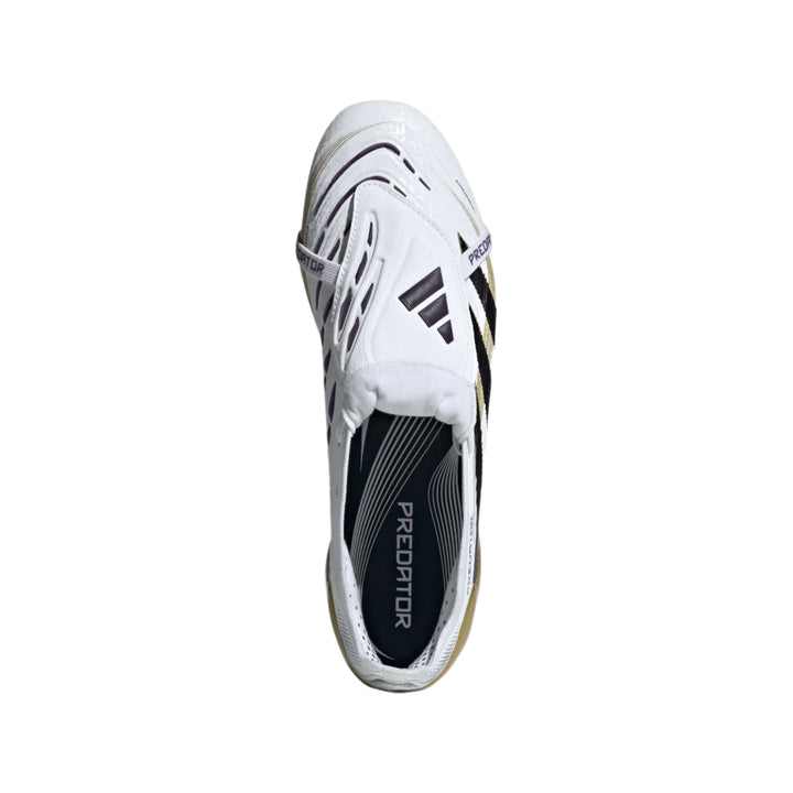 adidas Predator Elite FT FG - White/Black/Gold Men's Footwear - Third Coast Soccer