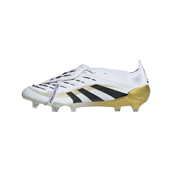 adidas Predator Elite FT FG - White/Black/Gold Men's Footwear - Third Coast Soccer