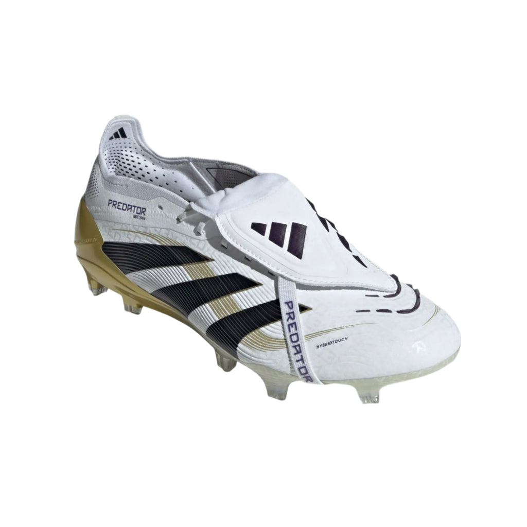 adidas Predator Elite FT FG - White/Black/Gold – Third Coast