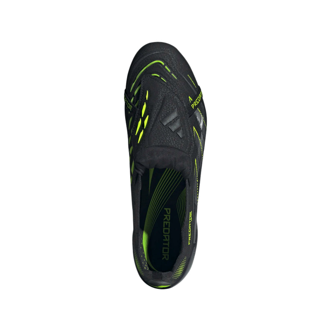 adidas Predator Elite FT FG - Black/Lucid Lemon Men's Footwear - Third Coast Soccer