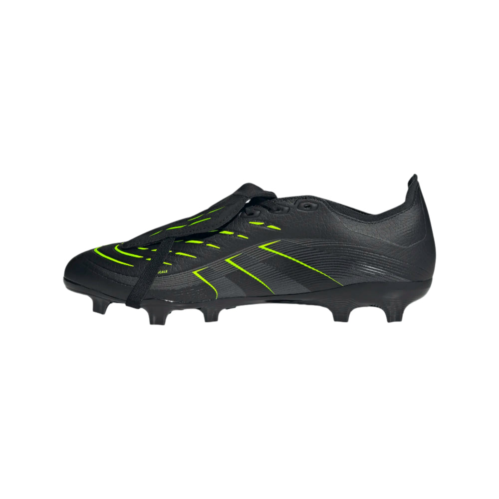 adidas Predator League FT FG - Black/Lucid Lemon Men's Footwear - Third Coast Soccer