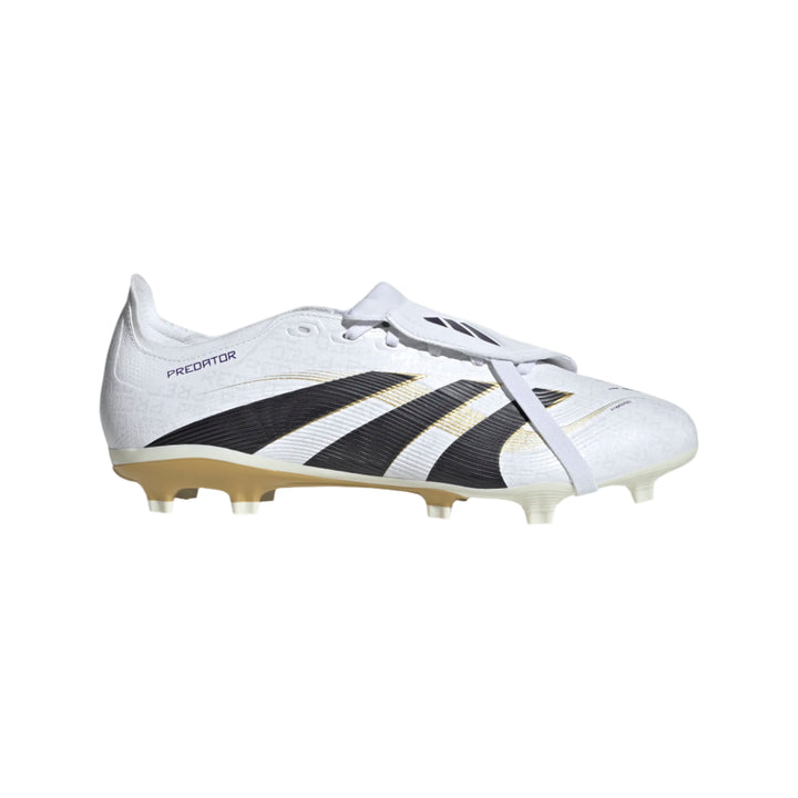 adidas Predator League FT FG - White/Black/Gold Men's Footwear - Third Coast Soccer