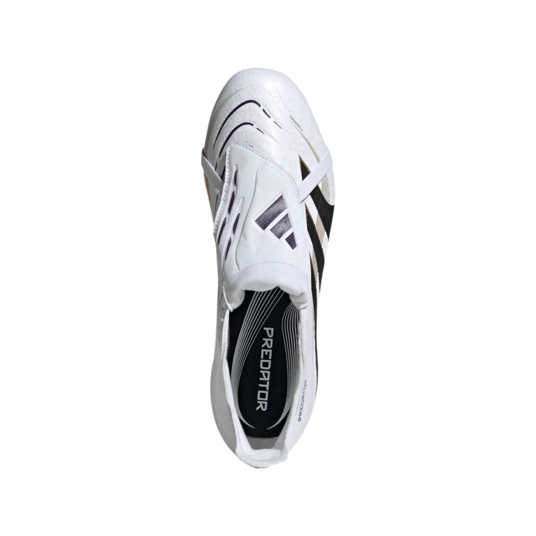 adidas Predator League FT FG - White/Black/Gold Men's Footwear - Third Coast Soccer