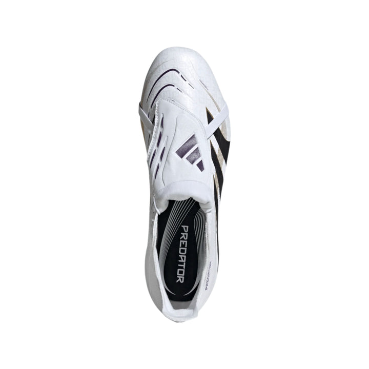 adidas Predator League FT FG - White/Black/Gold Men's Footwear - Third Coast Soccer
