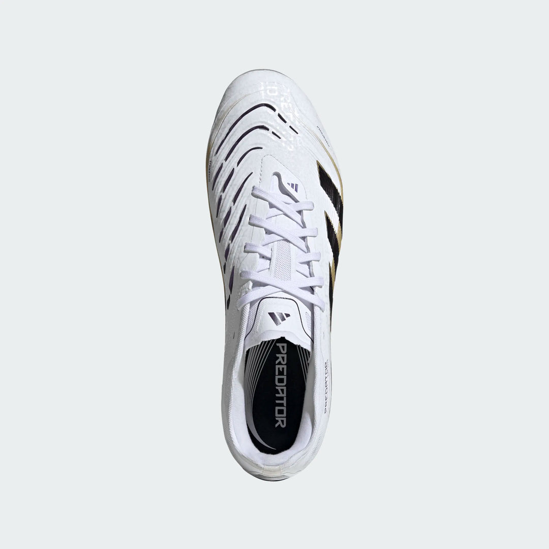 adidas Predator Pro FG - White/Black/Gold Men's Footwear - Third Coast Soccer