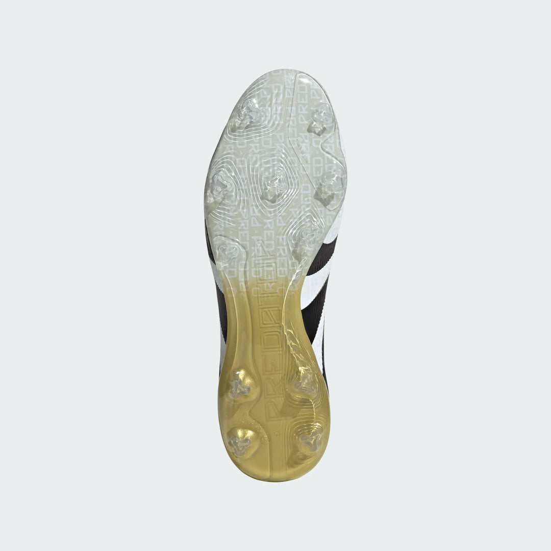 adidas Predator Pro FG - White/Black/Gold Men's Footwear - Third Coast Soccer