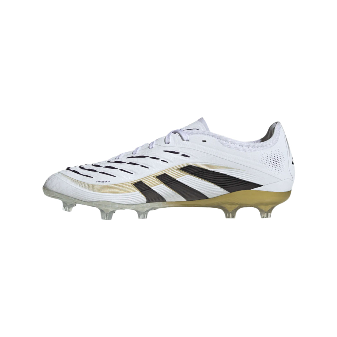 adidas Predator Pro FG - White/Black/Gold Men's Footwear - Third Coast Soccer