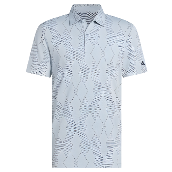 adidas Ultimate360 Micro Texture Polo - Wonder Blue Polos - Third Coast Soccer